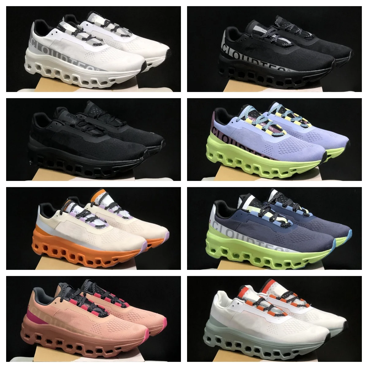 

New Original Cloud X cloudmonster Men Women Running Shoes Couple Unisex Breathable Outdoor Sport Runner Shoe on Casual Sneakers