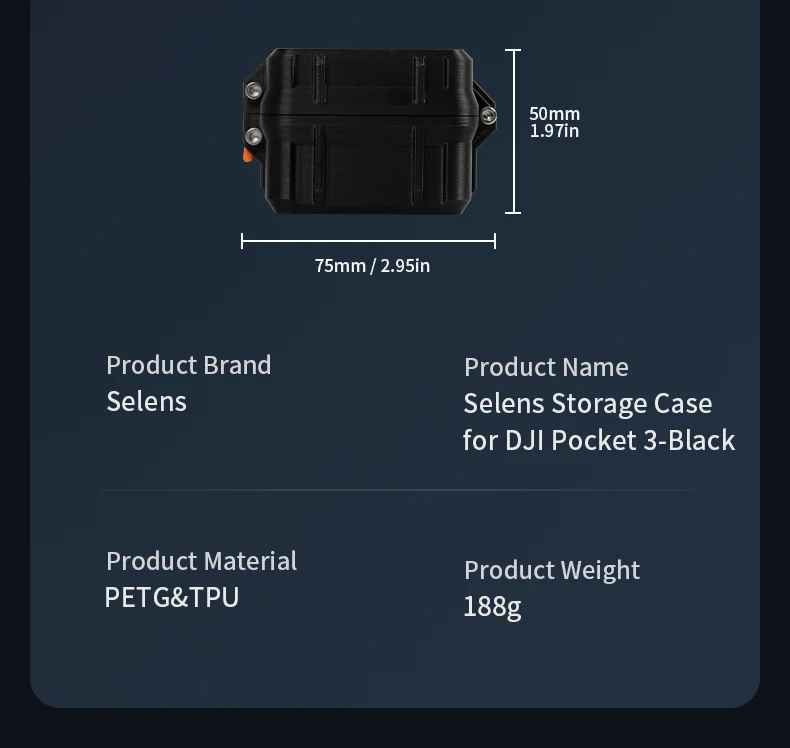 Portable TPU Air Bladder Storage Box Waterproof Protective Storage Case Durable