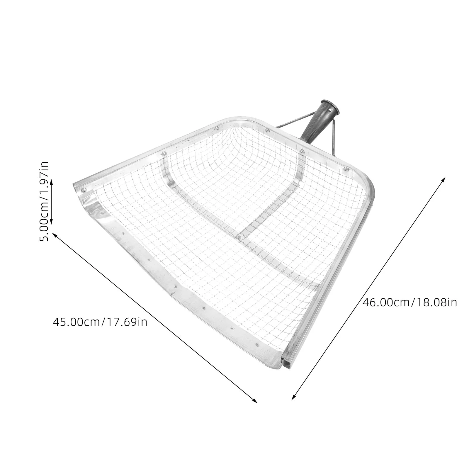 Iron Farm Corn Spade Maize Sieve Shovel Useful Farm Implement Handheld Shovel Scoop Garden Leaking Soil Agricultural