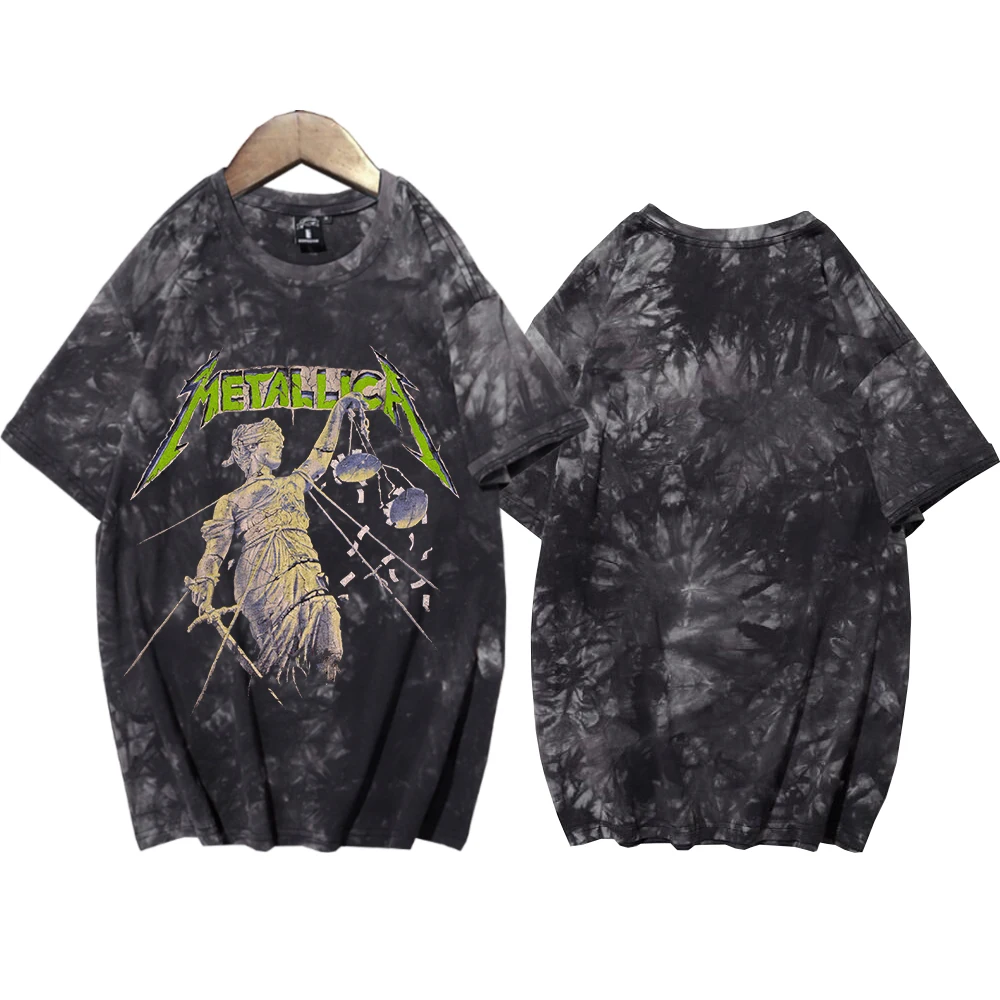 Camiseta Guess Para Hombre Con Estampado Tie Dye - Manga Corta, Algodón Orgánico, Logo Triangular En Costura