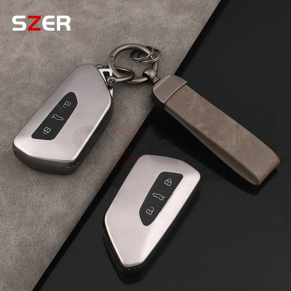 TPU Smart Car Key Case For VW Volkseagen Golf 8 MK8 ID.3 ID.4 Cupra Skoda Octavia A8 SEAT Leon MK4 Formentor Tarraco key case key case cover