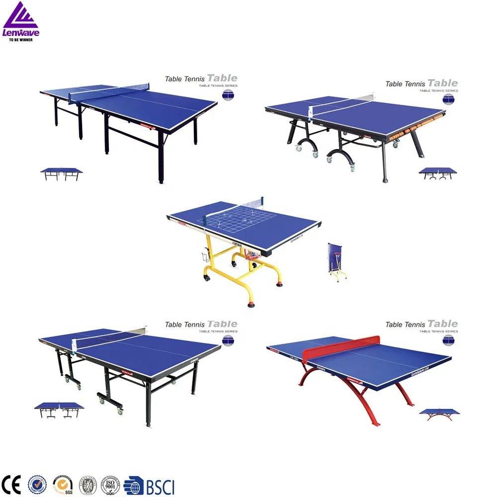 Factory Provided Table Tennis Table,SMC Professional Ping Pong Table for Outdoor/indoor