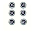 Silver 6pcs