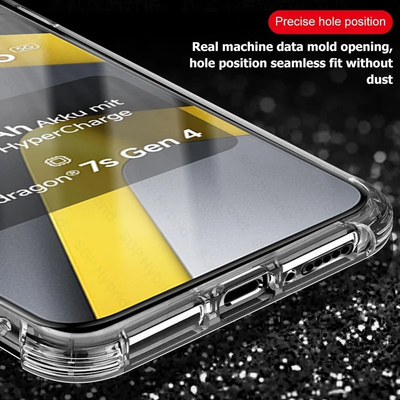 Transparent Armor Phone Case - Durable Back Cover