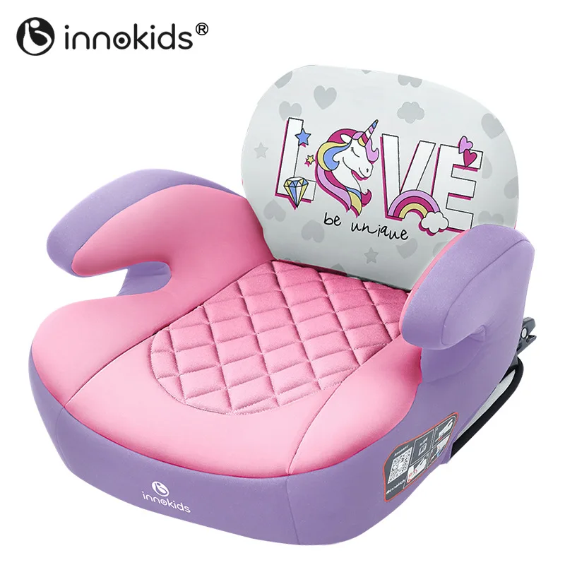 Child Safety Seat Booster Cushion Car 3-12 Years Old Simple Car Portable Seat Isofix Interface Child Unbuckle