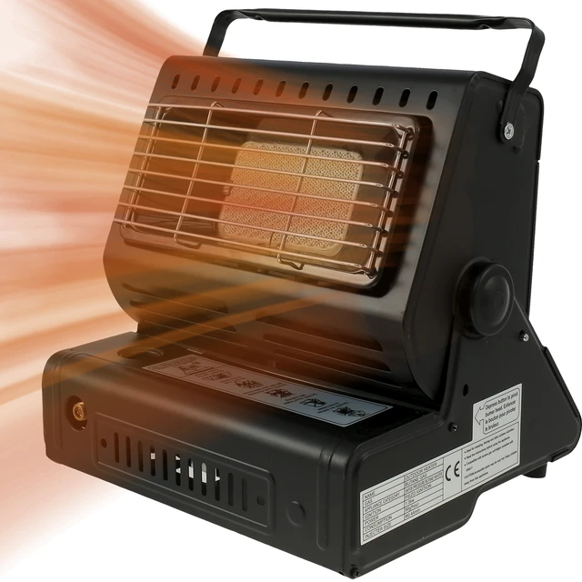 Camping Heater with Handle 1.3kw Dual Purpose Portable Gas Heater Rotatable  Butane Gas Heater Heat Resistant Ceramic Gas - AliExpress