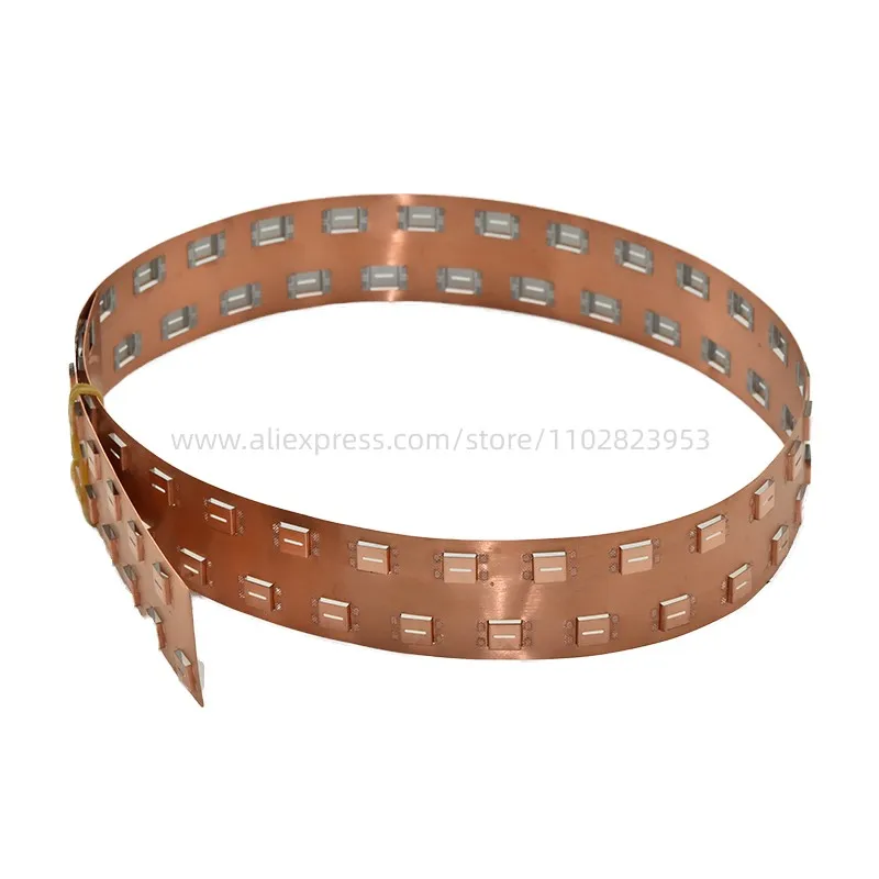 정밀 스탬핑 금속 하드웨어 스폿 용접 구리 호일 배터리 팩, 200A 레드 구리 시트, 글로벌 판매