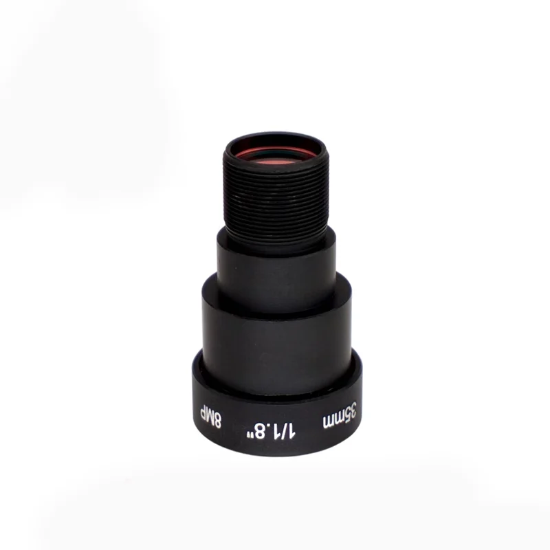 CCTV board lens surveillance lens 35mm 8MP 4K 1/1.8-inch M12 mount machine vision industrial camera