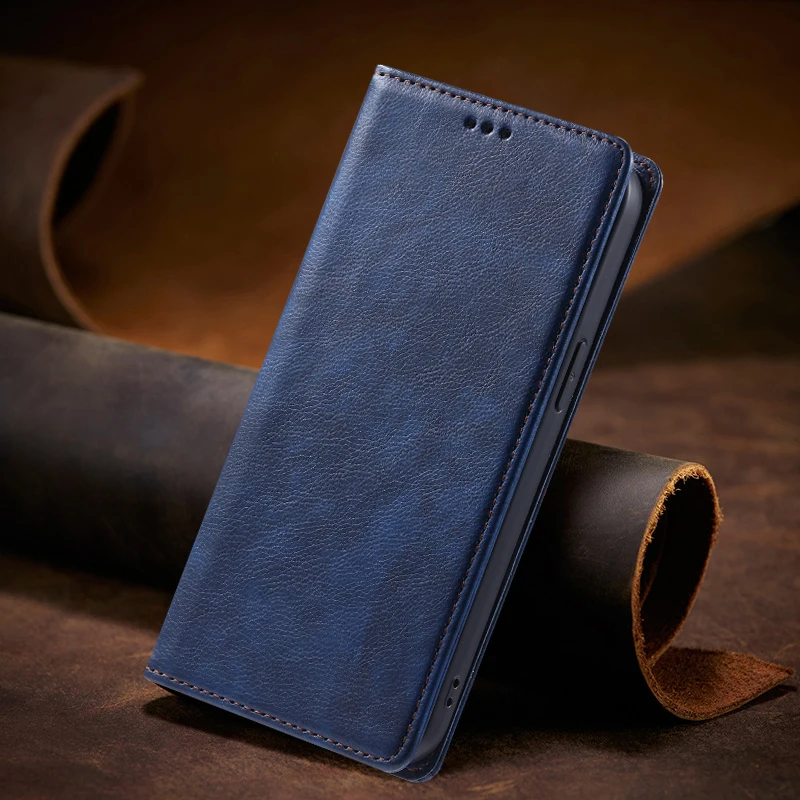 Leather Wallet Flip Case for Motorola Edge Series - Premium Phone Cover