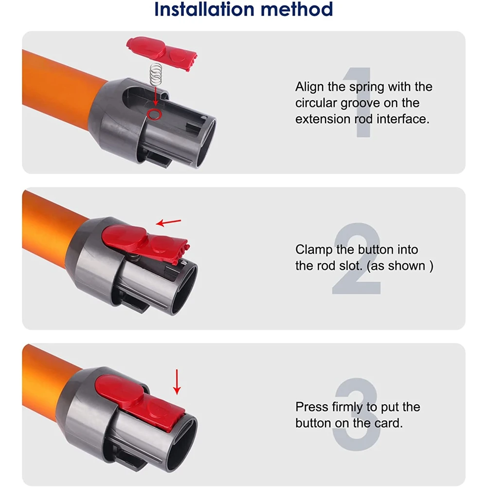 Dyson Vacuum Cleaner Head Clip Latch Replacement