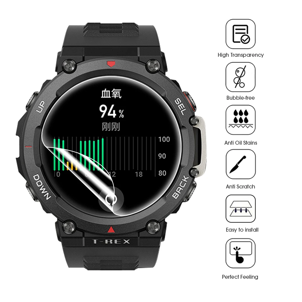 amazfit 共通 T-Rex Ultra【ハイドロゲルフィルム2枚組】か