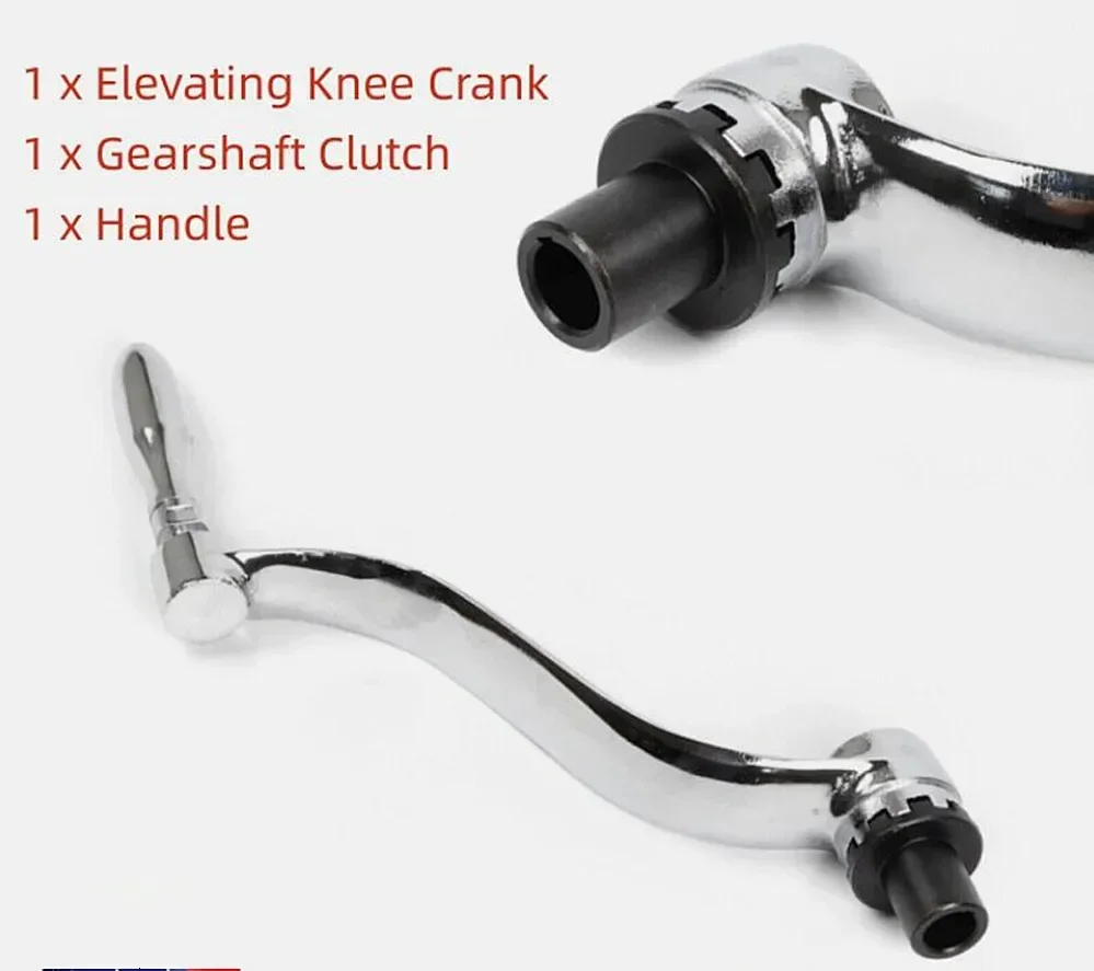 

1Set Milling Machine Knee Crank & Swivel Handle Milling Lifting Crank CNC Mill Part For Bridgeport Tool