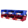17172-f9414d.jpg SucceBuy 6/12/24pcs Garage Storage Bin Hanging Stackable Wall Mounted Organizer Bin Stacking Containers for Closet KitchenOffice