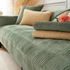 Plush Velvet Sofa Covers, Couch Cover for Living Room, Universal Towel, Non-slip, Decorative 2
