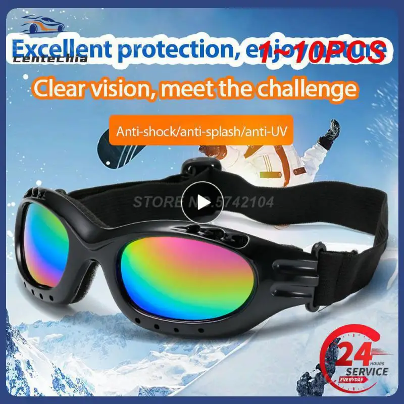 

1 ~ 10 шт. новый тип уличных спортивных очков для альпинизма и верховой езды Модные Лыжные очки мотоциклетные ветрозащитные очки