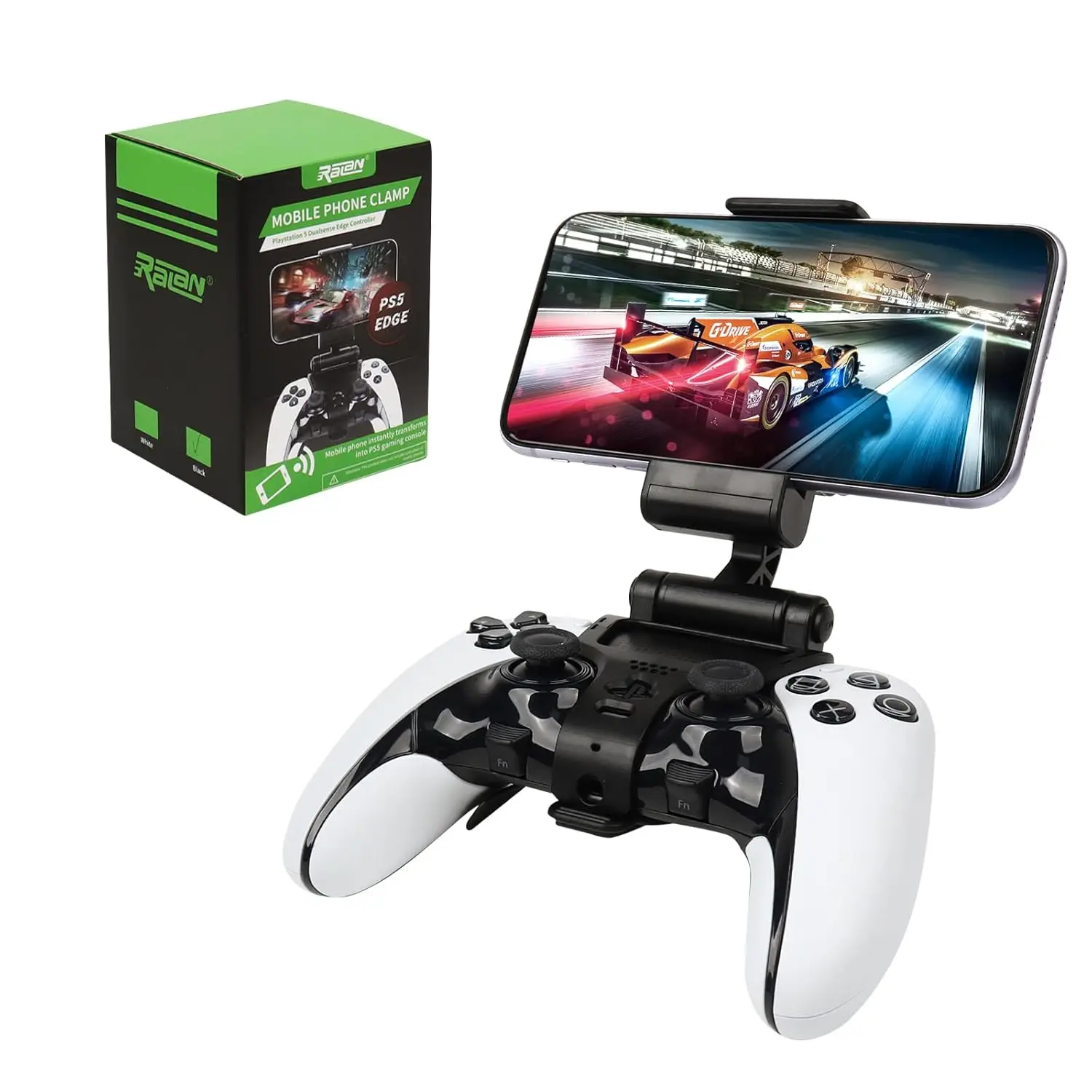 Per PS5 Dualsense Edge Elite Controller Supporto per clip per montaggio su telefono regolabile Supporto per giochi mobili Supporto per gamepad Accessori - immagine 4