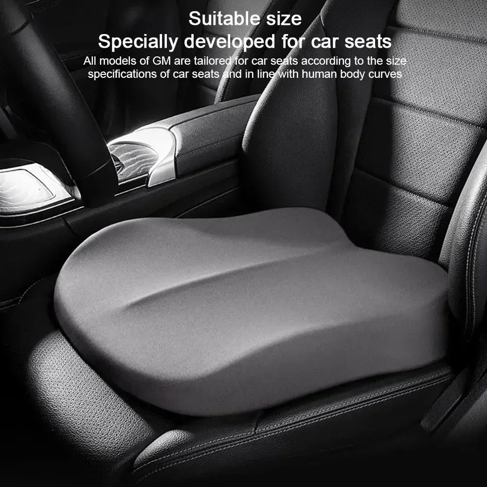 Car Booster Seat Cushion Memory Foam Height Seat Protector Cover Pad Mats Adult Auto Car Seat Booster Cushions For Short People