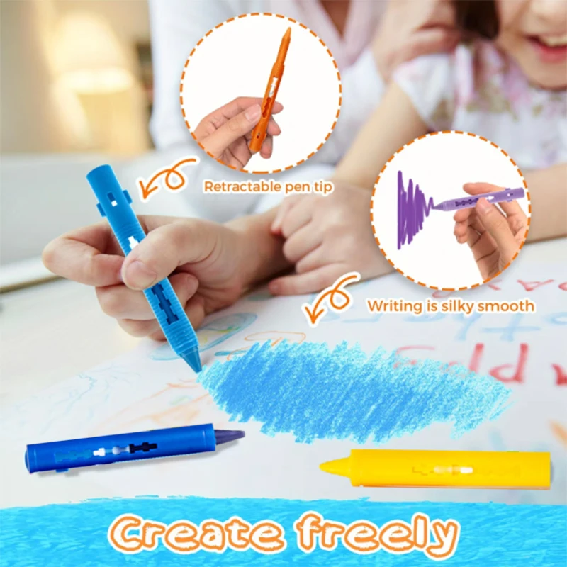 Washable Bath Crayons Set 2