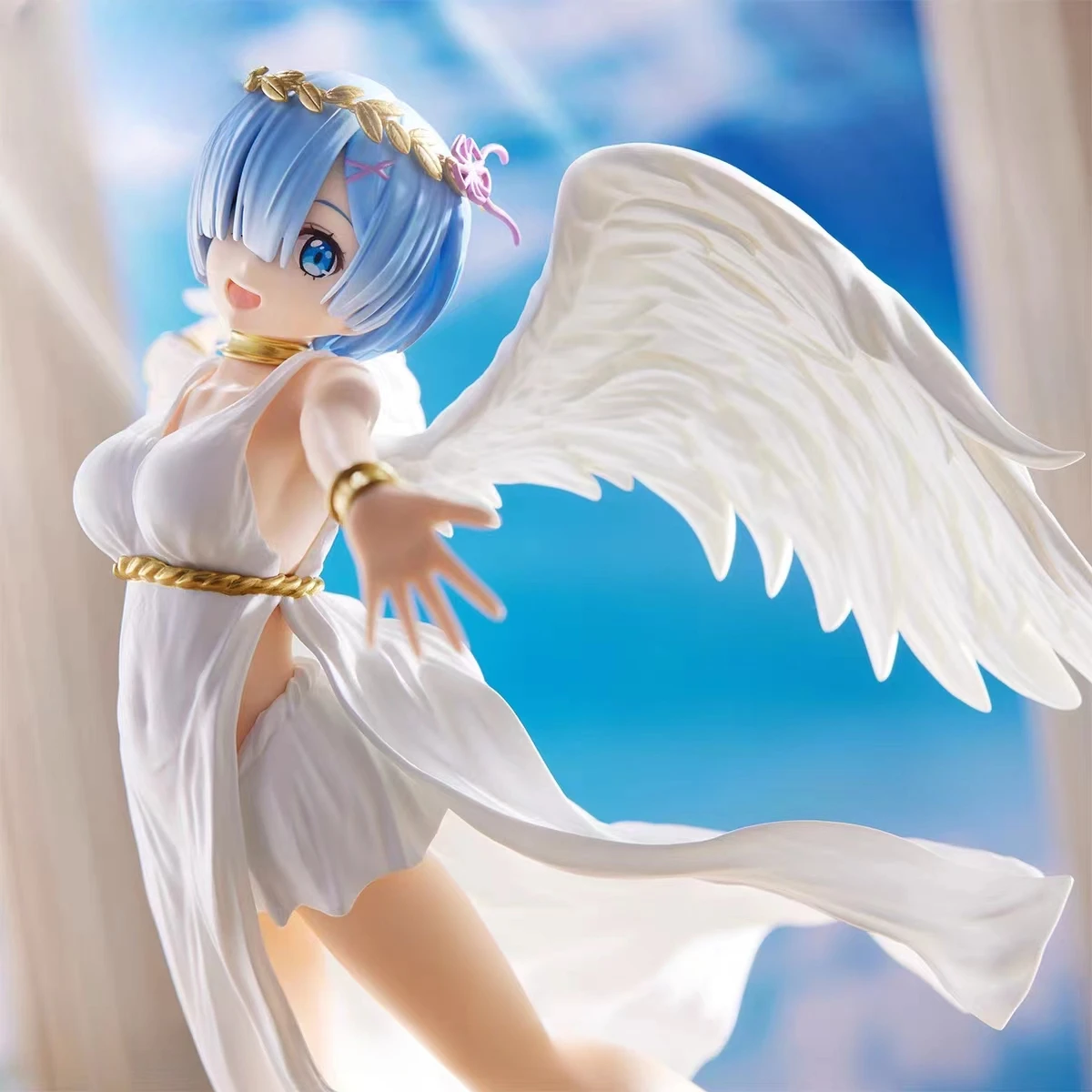 

100% Оригинальная фигурка ReZero Action figrem, фигурка персонажа из аниме, статуэтка, мультяшная игрушка, Коллекционная модель