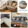 Waterproof Sofa Seat Cushion Cover Jacquard Sofa Cover For Living Room Furniture Protector L Shape Corner Armchair Couch Covers 3