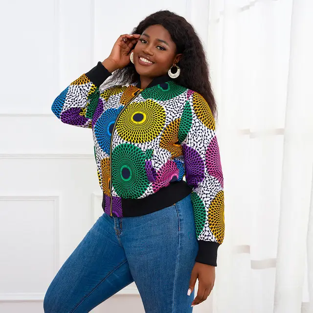 Kevwe Long Sleeve Print Jacket - Image 4