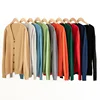 Loose Large Size V-Neck Knitted Open Cardigan for Men Casual Autumn Winter Sweater Jacket Male Cross-Border Open-Front Base Shir