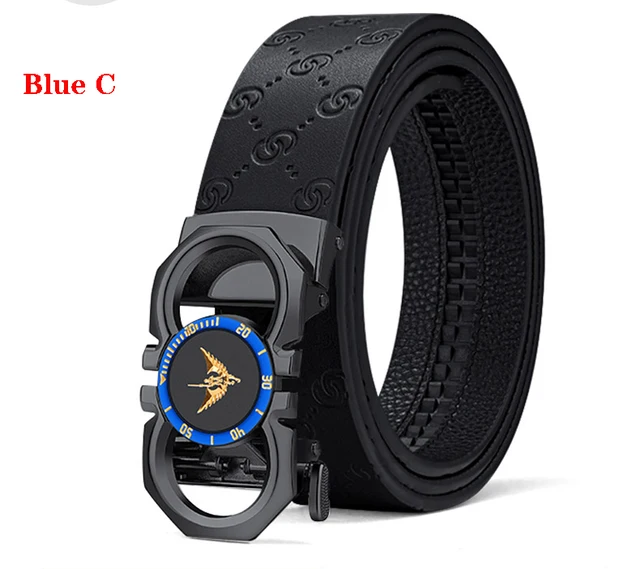 Men's fashionable automatic buckle waistband, casual belt