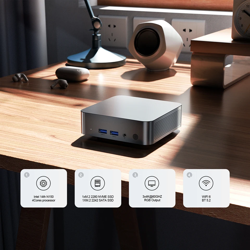 ミニPC Chatreey T9H Intel N150 Chatreey T9H Mini PC Intel N150 - Chatreey