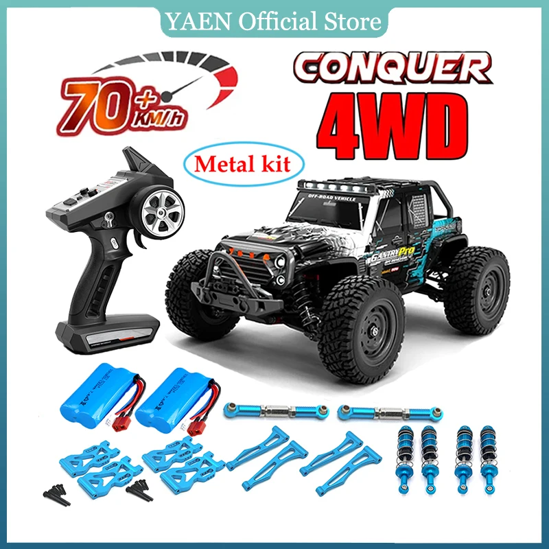 

16103PRO 1:16 4WD RC Car with LED 2.4G Remote Control Cars 70KM/H High Speed Drift Monster Truck for Kids VS WLtoys 144001 Toys