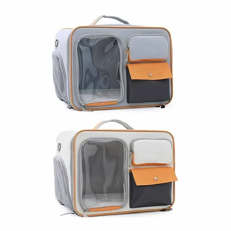 Pet Carrier Backpack Pet Backpack Portable Pet Stroller Trolley Cases Suitcases Small dog cat Backpack Anti Cat Stress Sense Of Safety Pets Bags