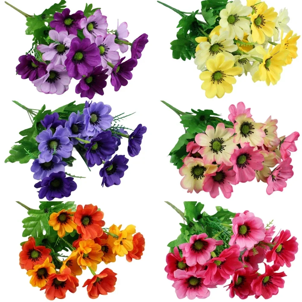 Daisy Flower Artificial Bouquet for Indoor and Outdoor Decor