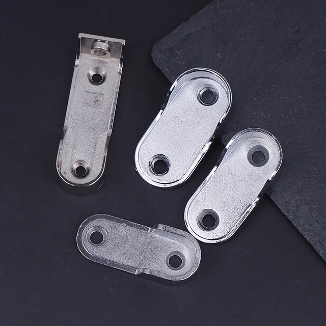 Wardrobe Clothes Tube Support Closet Rod Pole End Bracket Fixing Accessories Of Cupboard Clothes Hanger Bracket Thickening