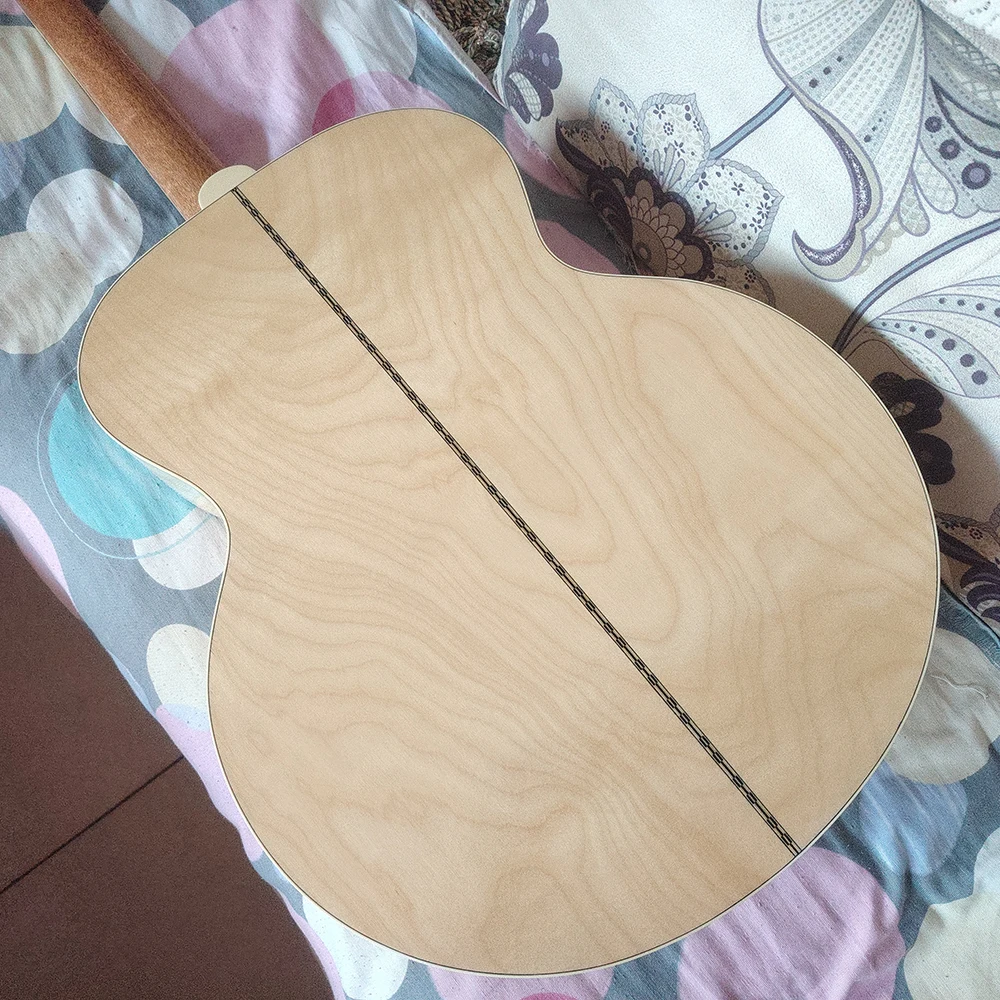 43 inch SJ-200 electric box acoustic acoustic guitar natural wood color Free delivery Stock