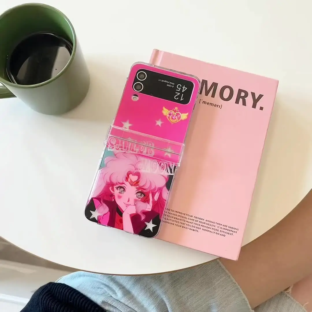 Чехол с рисунком девушки из мультфильма подходит для Samsung Galaxyz Z Flip 6 чехол