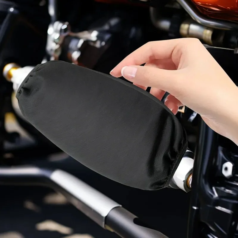 Universal Motorcycle Suspension Cover Rear Shock Dust Seal Protector for Shock Absorber Waterproof Dirt Bike Accessories