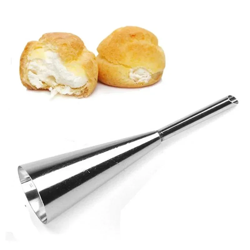 

Stainless Steel Icing Piping Nozzle Cream Beak Pastry Puff Cream Injector Cake Nozzle Baking Tool Cake Decorating Tools