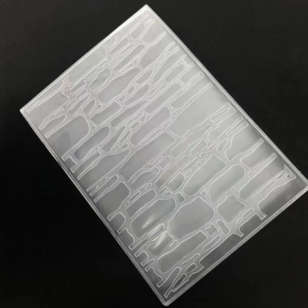 3D texured Wall Brick Drawing stencil Embossing Folder For Card Making DIY Plastic Scrapbooking Photo Album Card plastic embossing folder embossing folder