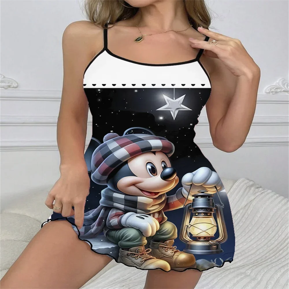 

Disney Sleepwear for Women and Sexy Night Dresses D/party Fancy Nightgown Women's Nightie Sleep Dress Women's Summer Pajamas