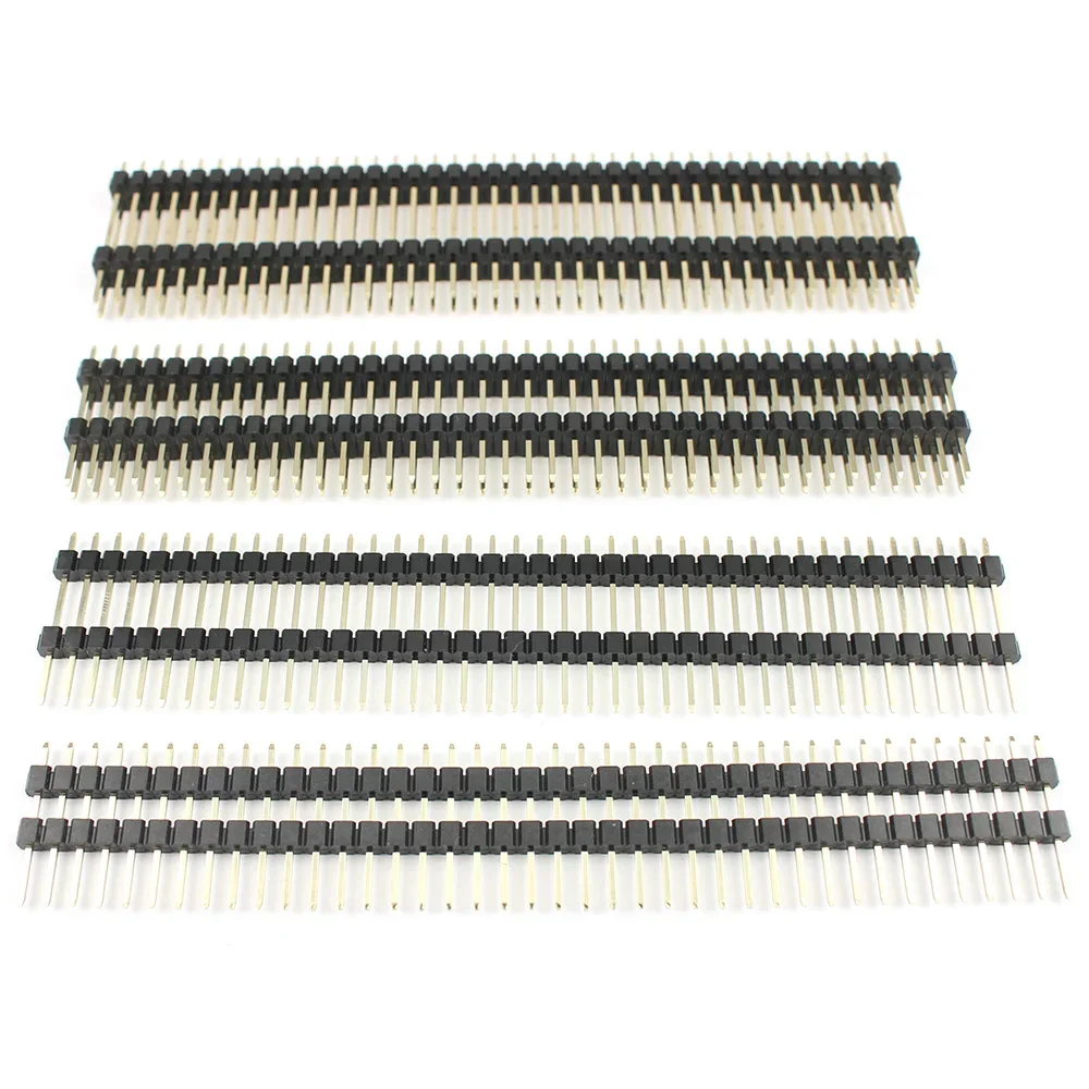 5pcs-2-54mm-40P-1x40-2x40-Pin-Header-Strip-Male-Single-Double-Row ...