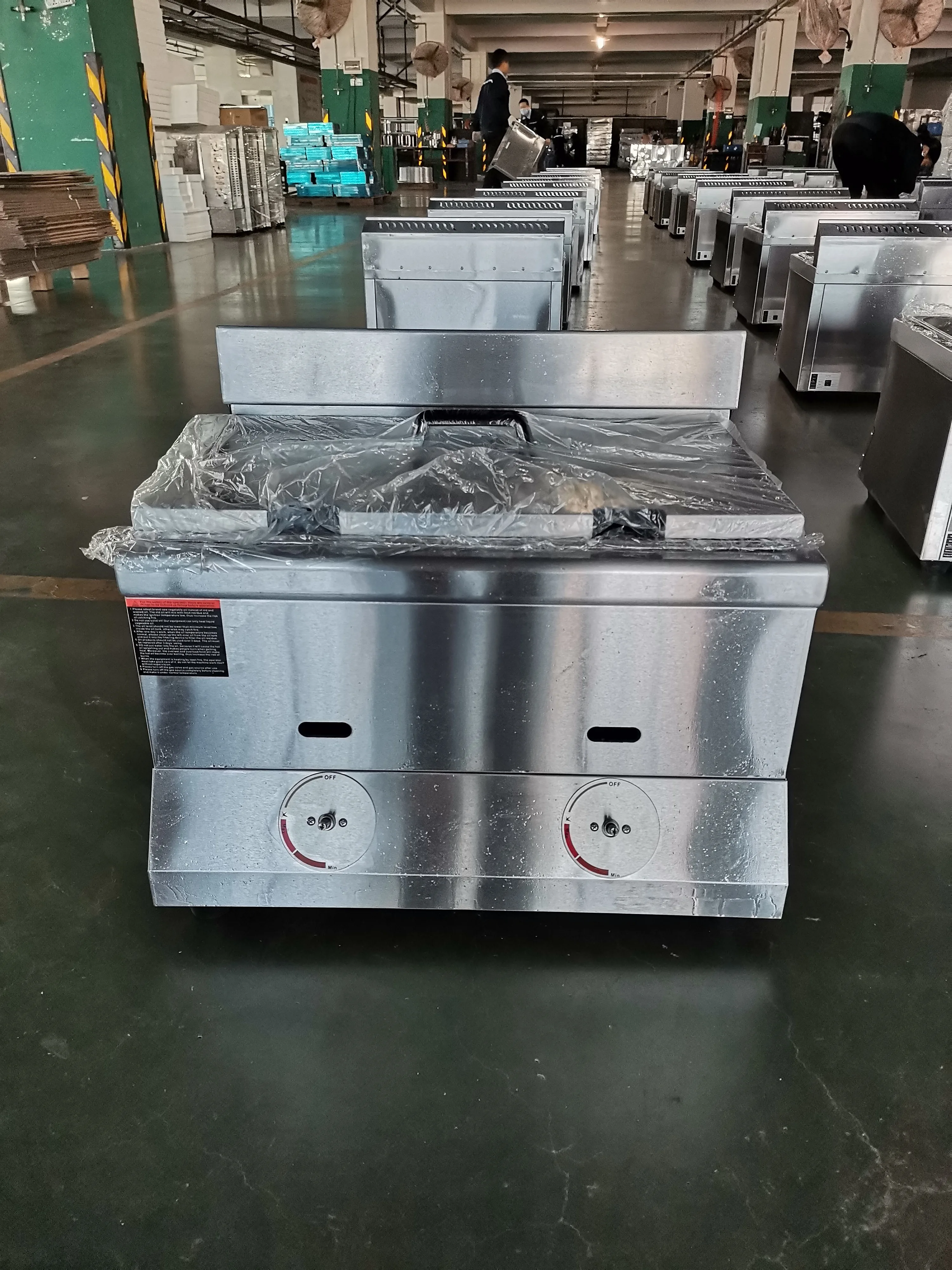 11L LPG Natural 2 Tank Gas Fryer, Hot Selling Potato French Fries Chips Fryer Gas Frying Machine