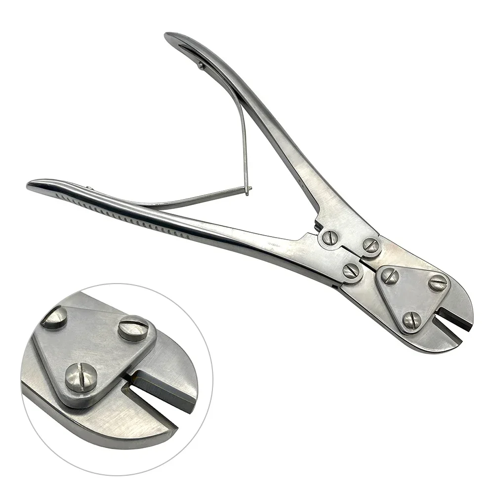 

Ножницы маленькой мощности, резак для проволоки Kirschner, резак для булавок, инструменты для ортопедической медицины из нержавеющей стали