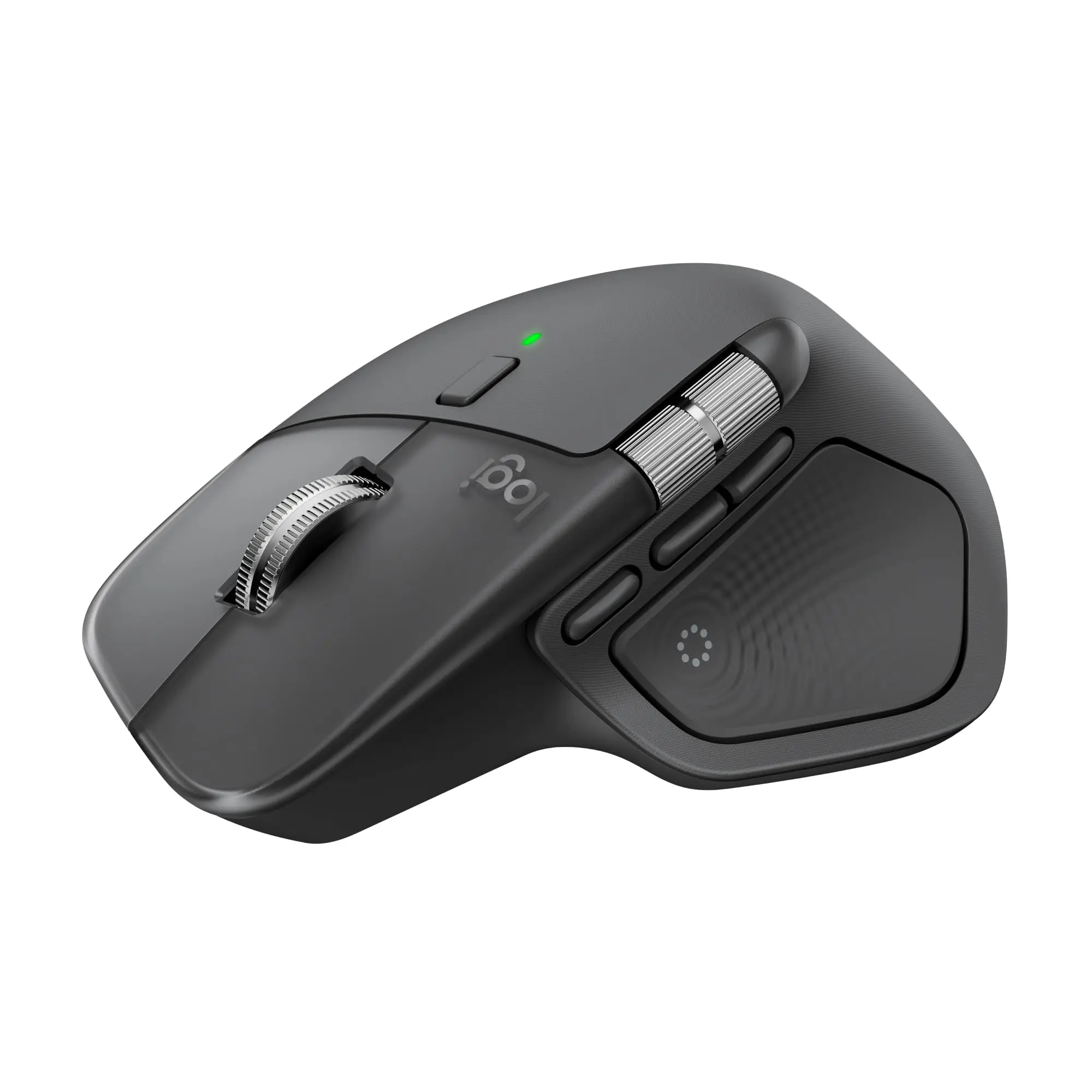 Ratón Inalámbrico Ergonómico Logitech MX Master 4 con Rendimiento Avanzado, Respuesta Háptica, Desplazamiento Ultra Rápido y Carga USB-C