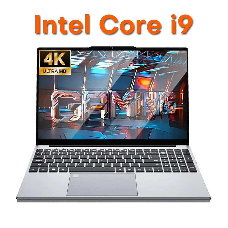 15.6”Intel Core i9 10980HK/i3 6100U Gaming laptop Windows 11 16GB RAM 1TB 2TB SSD Fingerprint Unlock Computer Backlight Office