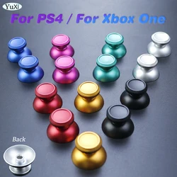1Pcs For PS4 Metal Grip Caps 3D Analog Thumbstick Aluminum Joystick Universal Cover Buttons For Xbox One Controller