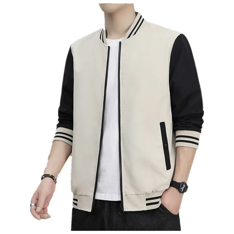 Giacca Sportiva Casual Da Uomo Cappotto Da Baseball Slim Fit Unisex Uniforme Da Baseball Bomber Da Uomo Giacca Bomber Oversize Coppia M-5Xl