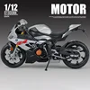 1:12 BMW S1000RR 2021 Die Cast Motorcycle Model Toy Vehicle Collection Autobike Shork-Absorber Off Road Autocycle Toys Car 2