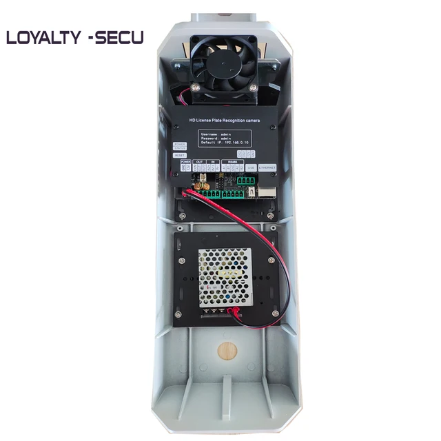 LOYALTY-SECU 4MP HD Network Starlight Vehicle LPR ANPR License Plate Number Recognition Reader Camera System for Parking Lot 6