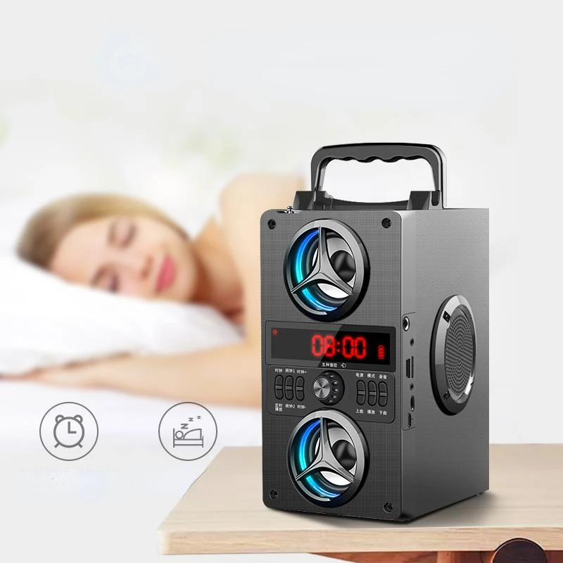 

High-End Bluetooth Speaker High Sound Quality 3D Surround Home Small Subwoofer Radio Integrated Large Volume Portable