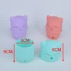 Puff Cleaning Drying Case Soft Silicone Sponge Puff Storage Box Cute Cat Powder Puff Holder Make Up Tool Portable Makeup Blender 2