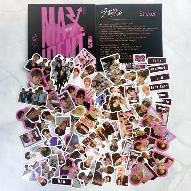 95pcs/set Kpop Stray kids MAXIDENT Photo Album Gift Lomo Cards Stickers  Lanyard Key chain Photocards K-pop Straykids - AliExpress